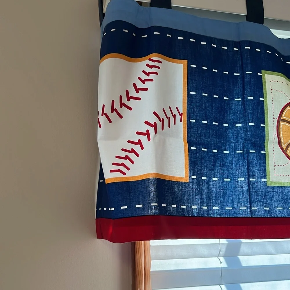 2 Sports Themed Valances